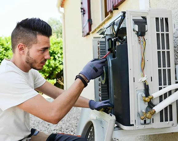 Technician performing a trusted cooling system tune-up in Dunnellon.